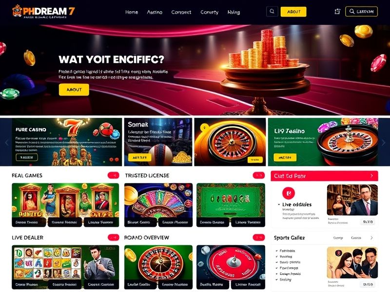 Discover phdream 7, a premium online gambling platform offering casino games, sports betting, and live dealers. Enjoy secure transactions, expert-crafted content, and exclusive bonuses at phdream7.com.